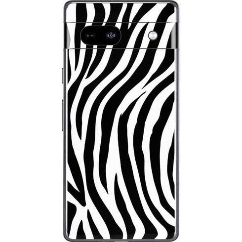 Zebra Print Google Pixel 7a Skin